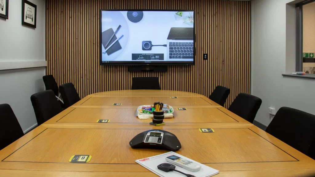 Meeting Room 1 for Hire in Warwick, Warwickshire at Motor Hub Warwick
