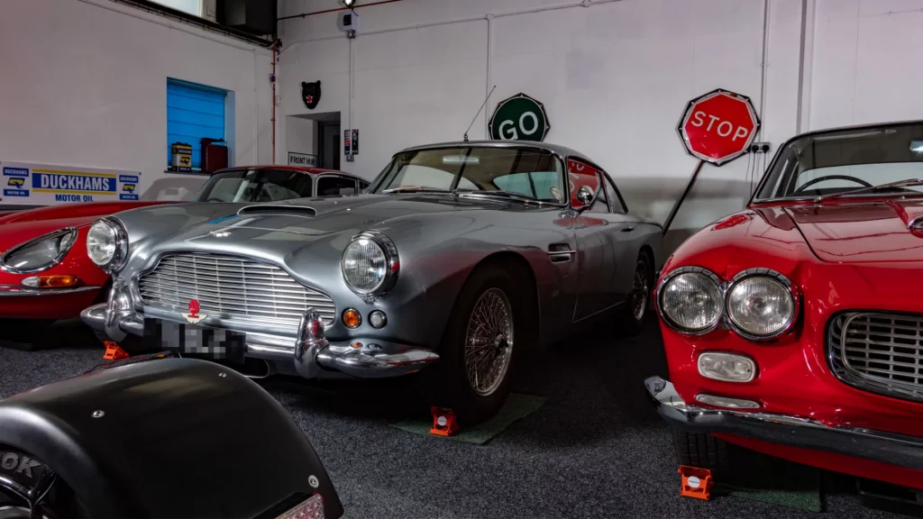 Motor Hub Warwick - Aston Martin and Maserati in storage