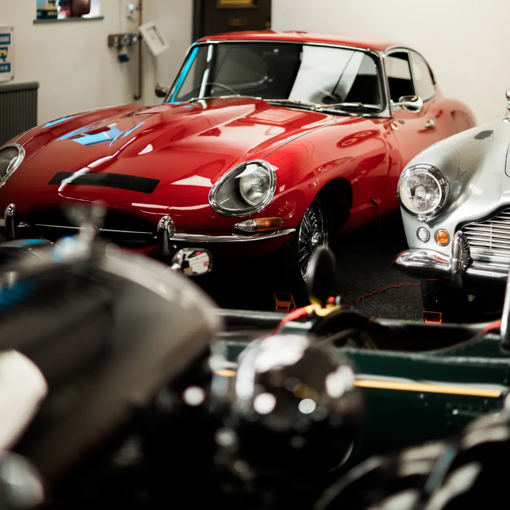 Motor Hub Warwick - Classic Car Storage - Reg Jaguar E Type