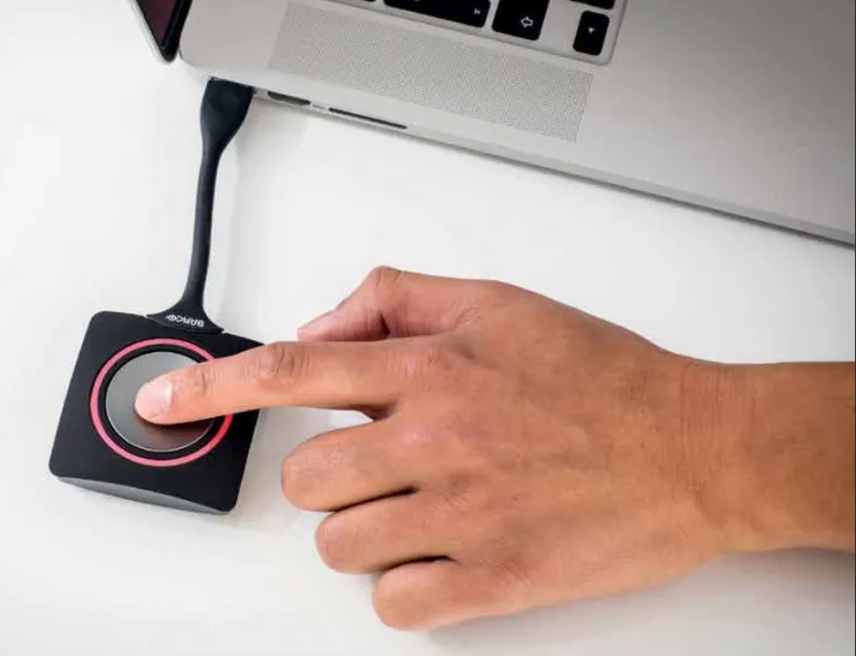 Clickshare button dongle - Motor Hub Warwick provides USB B (old type) and USB-C types.